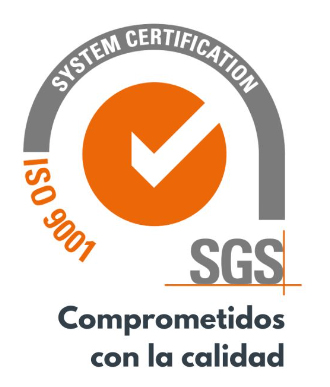 Calidad certificada. ISO 9001