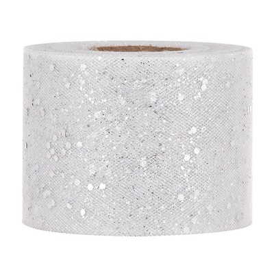 BRILLANT TULLE PLATA 7 CM