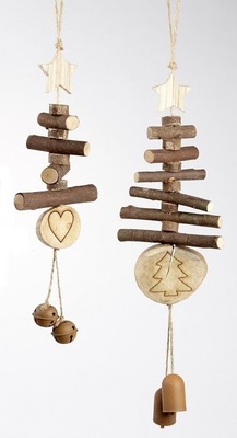 CHIME HANGER TREE NATURAL