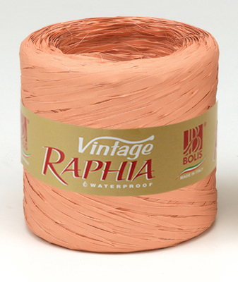 RAFIA VINTAGE SALMONE