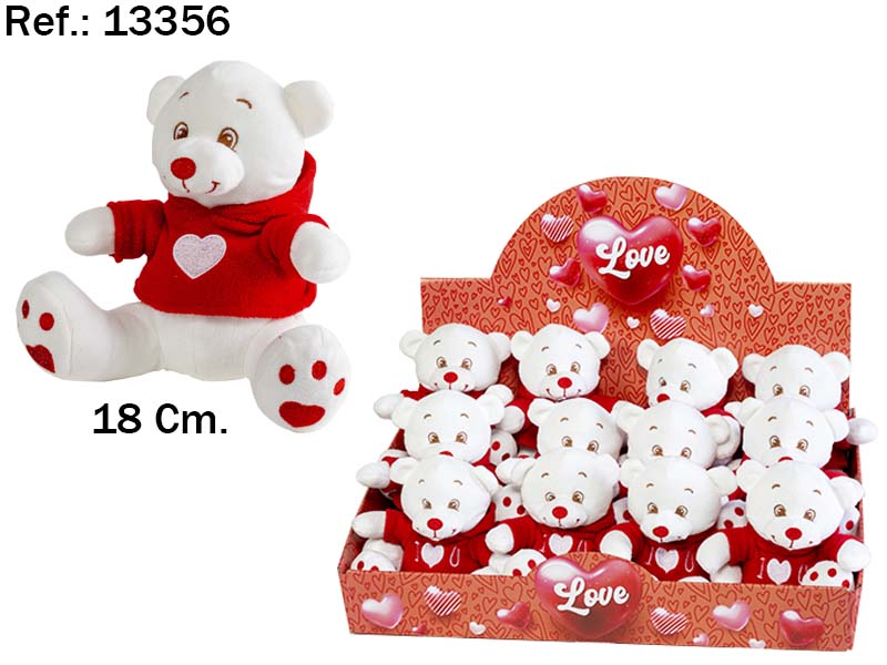OSO SUDADERA CORAZÓN