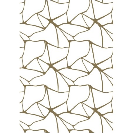 ESTUCADO MOSAICO FONDO BLANCO/ORO