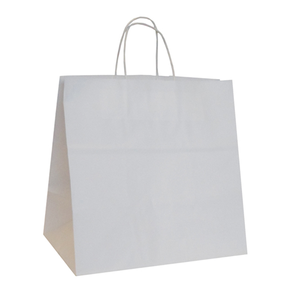 BOLSA TAKE AWAY BLANCO 30+18X18,5