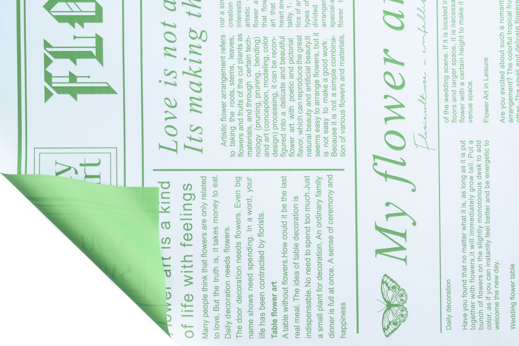 FLOWER JOURNAL VERDE SALVIA (PAPEL COREANO)